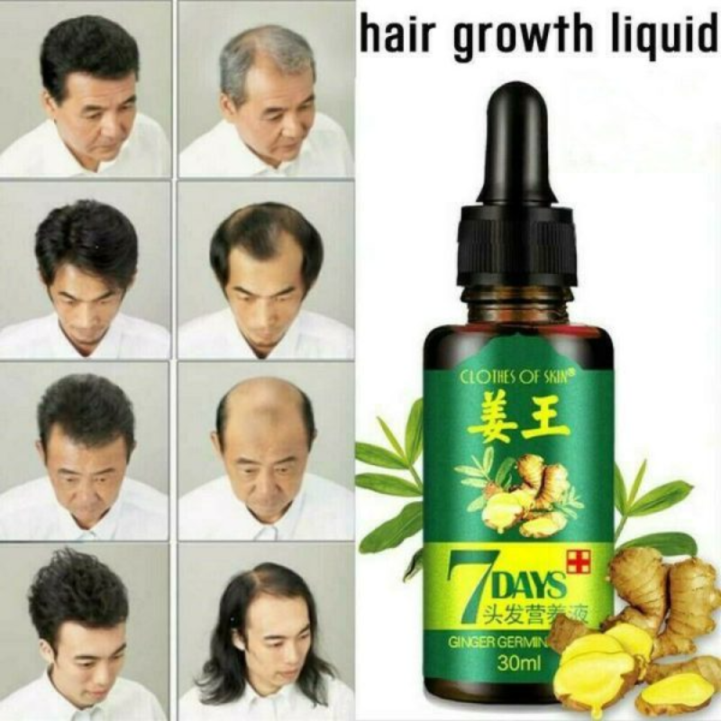 7 Day Ginger Germinal Oil Hair Nutrient Solution Hair Growth Main Image